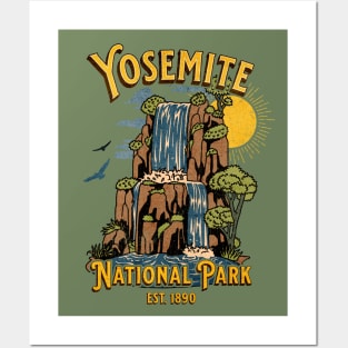 Yosemite National Park Posters and Art